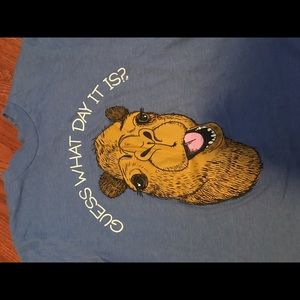 Blue hump day T-shirt